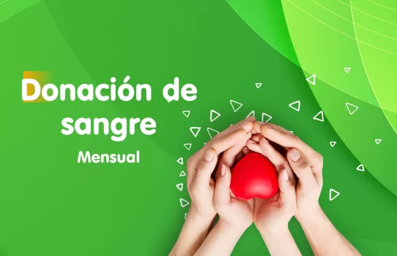 Campañas mensuales de donación de sangre en el Punto de la Oriental