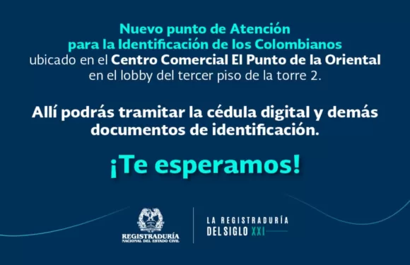 Nuevo punto de atención para la identificación de los colombianos